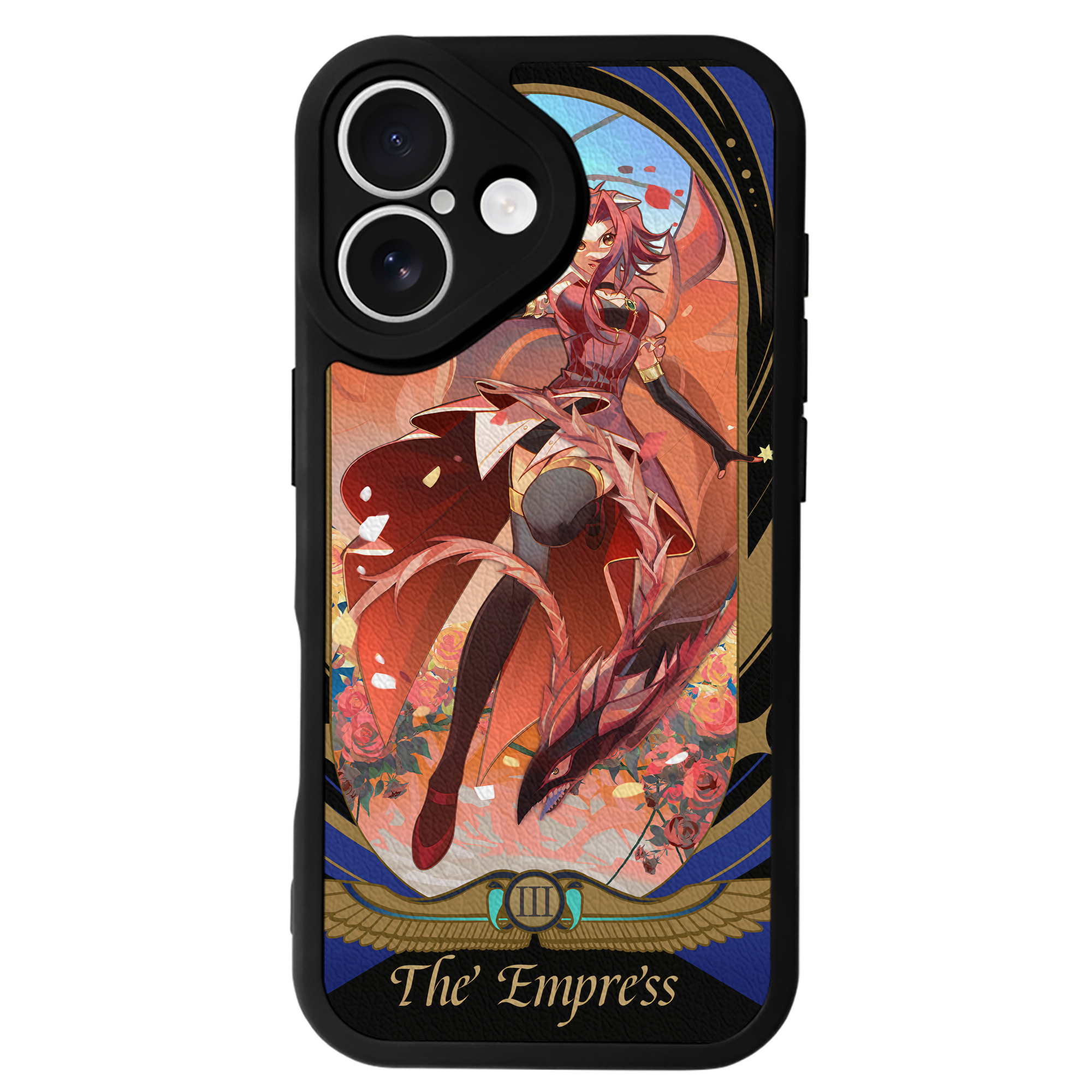 （画像用） 遊☆戯☆王 Yu-Gi-Oh! 【iPhone 16シリーズ対応】シリコンスマホケース（レザー調） 材質：シリコン